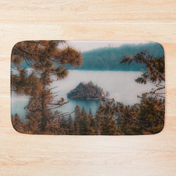 Item preview, Pine tree and island at Emerald Bay Lake Tahoe California USA designed and sold by Mrvell.