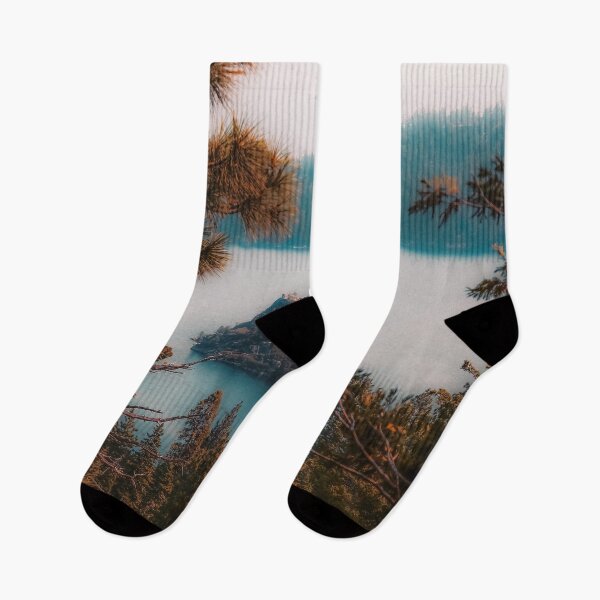 Item preview, Pine tree and island at Emerald Bay Lake Tahoe California USA designed and sold by Mrvell.
