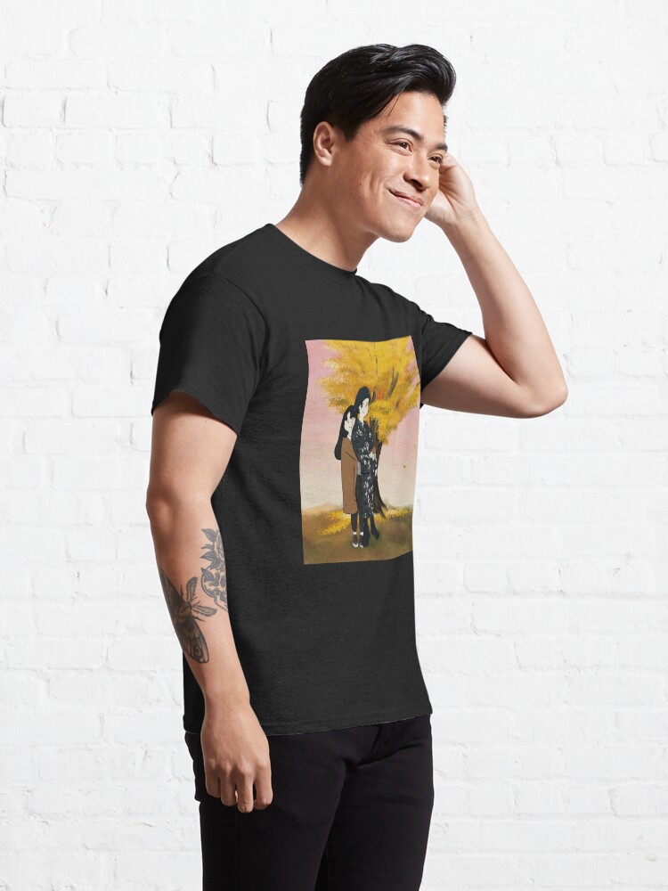 Alternate view of Farewell Hug on a Fall Day Classic T-Shirt