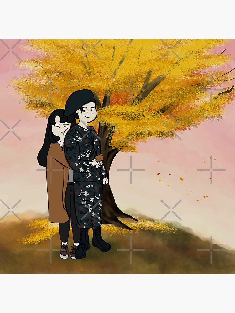 Farewell Hug on a Fall Day by StellarTatter
