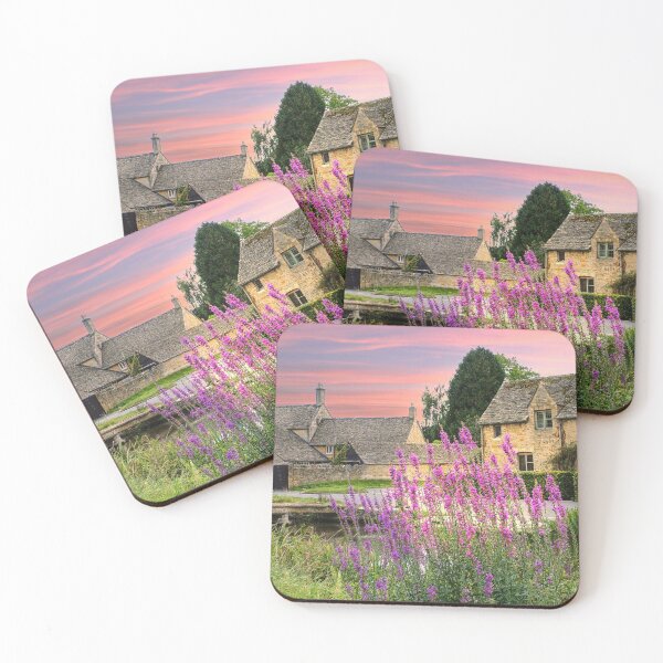 Item preview, Red Sky at Lower Slaughter  designed and sold by Alisonchambers2.