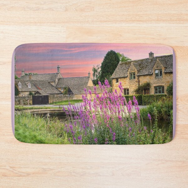 Item preview, Red Sky at Lower Slaughter  designed and sold by Alisonchambers2.
