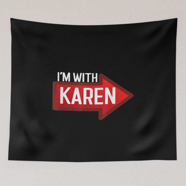 Item preview, Couples Im With Karen Funny Halloween Costume designed and sold by ChesterNichols.