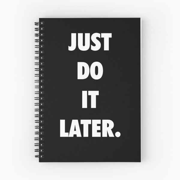 Item preview, JUST DO IT LATER unisex shrits designed and sold by ForceProfile.