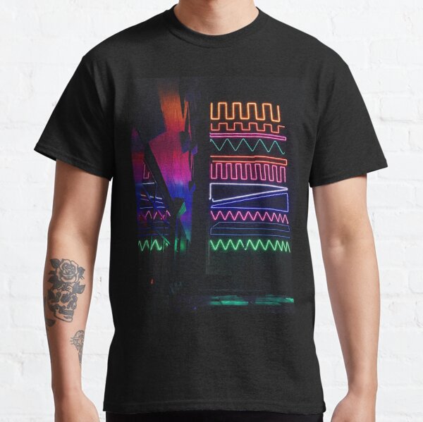 Neon Lights in Montreal Classic T-Shirt