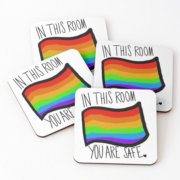 Item preview, In This Room You Are Safe—Pride (standard) designed and sold by AlexRising.