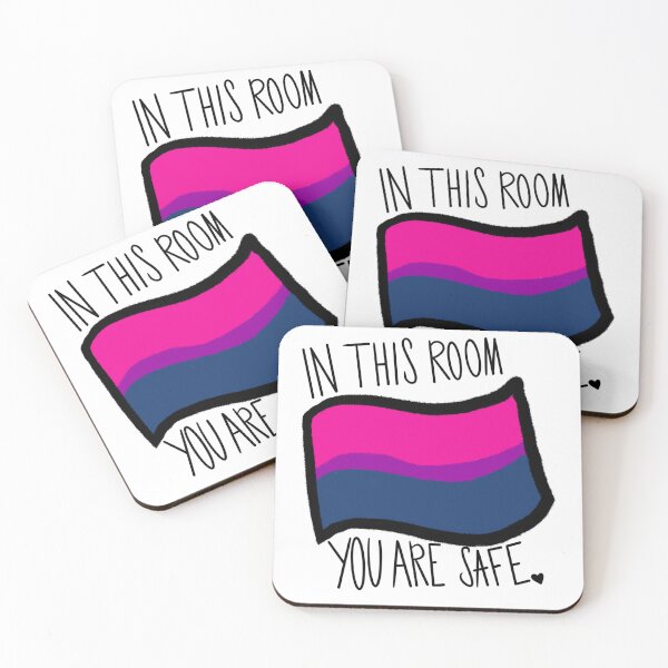 Item preview, In This Room You Are Safe—Bisexual designed and sold by AlexRising.