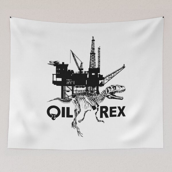 Item preview, Oil Rex; Dinosaur; designed and sold by StickerApe.