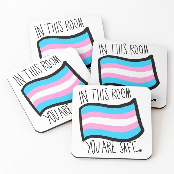 Item preview, In This Room You Are Safe—Trans designed and sold by AlexRising.