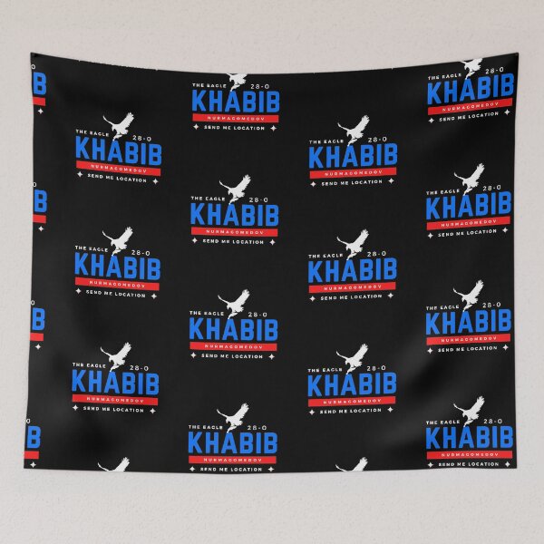 Item preview, KHABIB SEND ME LOCATION SHIRT designed and sold by unclejab.
