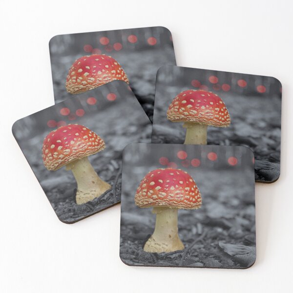 Item preview, Toadstool Red Bokeh designed and sold by Alisonchambers2.
