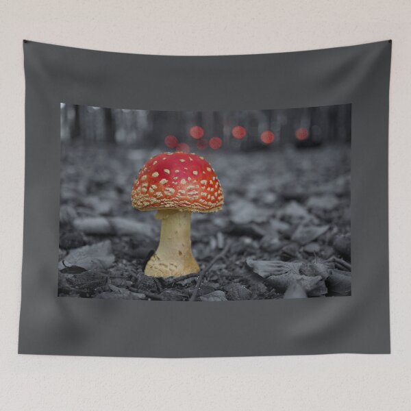 Item preview, Toadstool Red Bokeh designed and sold by Alisonchambers2.