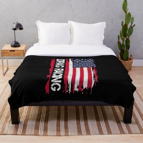Item preview, Drag Racing Patriotic USA Flag   designed and sold by raidensdad.