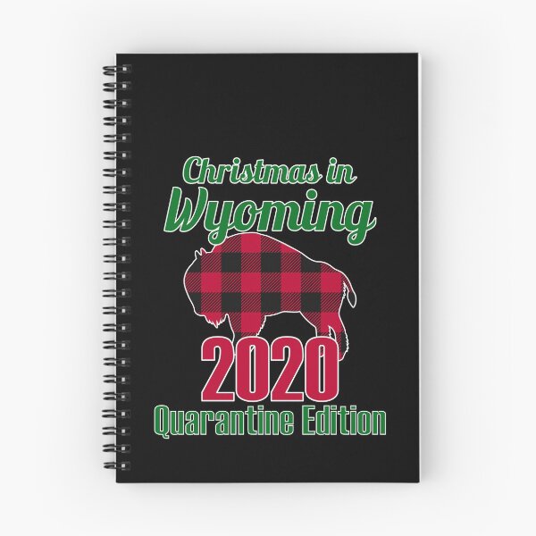 Item preview, 2020 Wyoming Quarantine Christmas - Matching Couples or Family Pajama designed and sold by LushCatDesign.