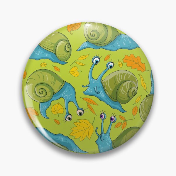 Item preview, Autumn snails (seamless pattern) designed and sold by Irina Ivanova.