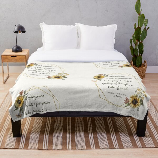 Item preview, Happiness Is Not A Possession - Daphne du Maurier, Rebecca Quote designed and sold by BeakHouse.