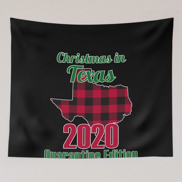 Item preview, 2020 Texas Quarantine Christmas - Matching Couples or Family Pajama designed and sold by LushCatDesign.