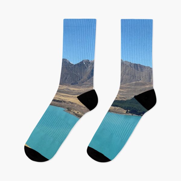 Item preview, Wilderness landscape scene with a lake, forest and mountains designed and sold by sherihawk.