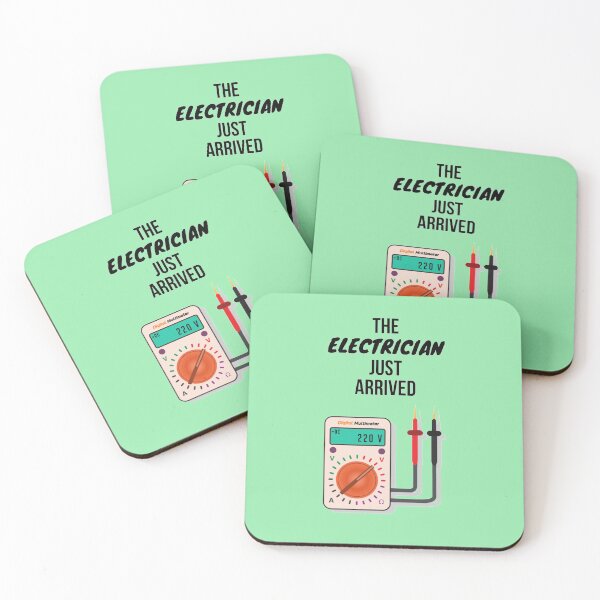 Item preview, The Electrician Just Arrived Gifts For Electricians designed and sold by TheGreekGuy.