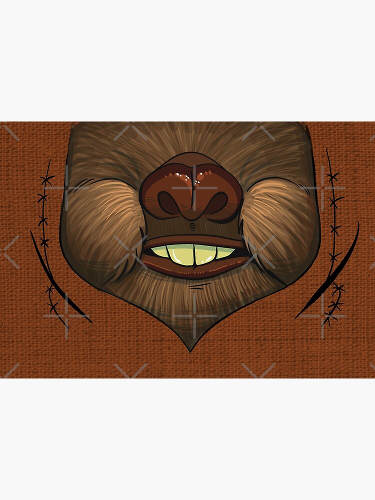 Ewok Space Bear Face by TheJenRol