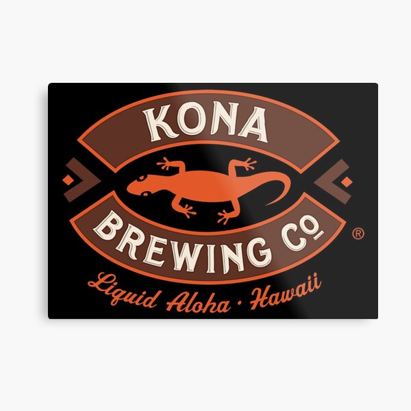 BEST SELLER - Kona Brewing Metal Print