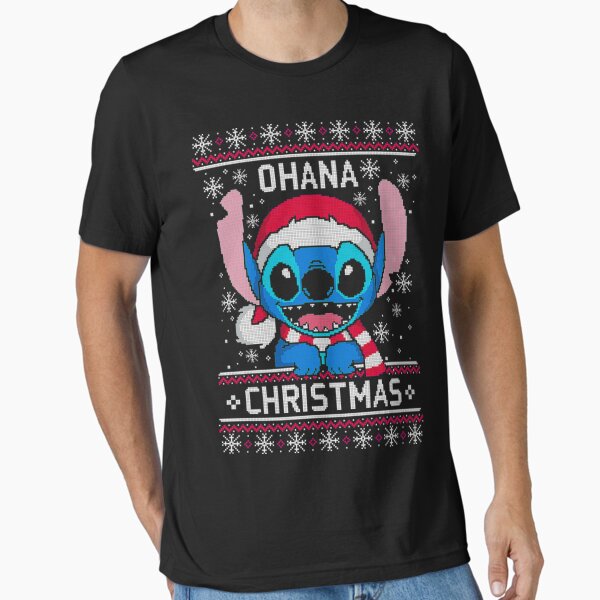 Item preview, Ohana Christmas ugly sweater T-Shirt designed and sold by paxue257.