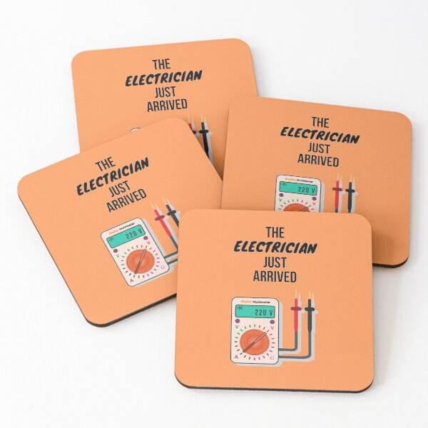 Item preview, The Electrician Just Arrived Gifts For Electricians designed and sold by TheGreekGuy.