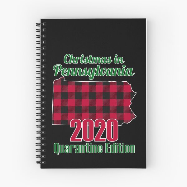 Item preview, 2020 Pennsylvania Quarantine Christmas - Matching Couples or Family Pajama designed and sold by LushCatDesign.
