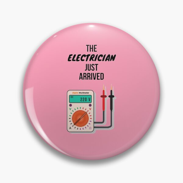 Item preview, The Electrician Just Arrived Gifts For Electricians designed and sold by TheGreekGuy.
