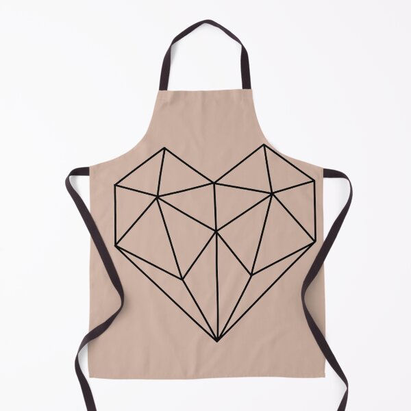 Item preview, Geometric heart designed and sold by One Line Aesthetics ♡.