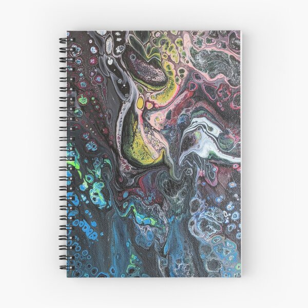 Item preview, Starry Abstract Acrylic Pour Art designed and sold by snowpinecone.