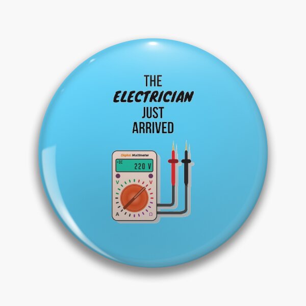 Item preview, The Electrician Just Arrived Gifts For Electricians designed and sold by TheGreekGuy.