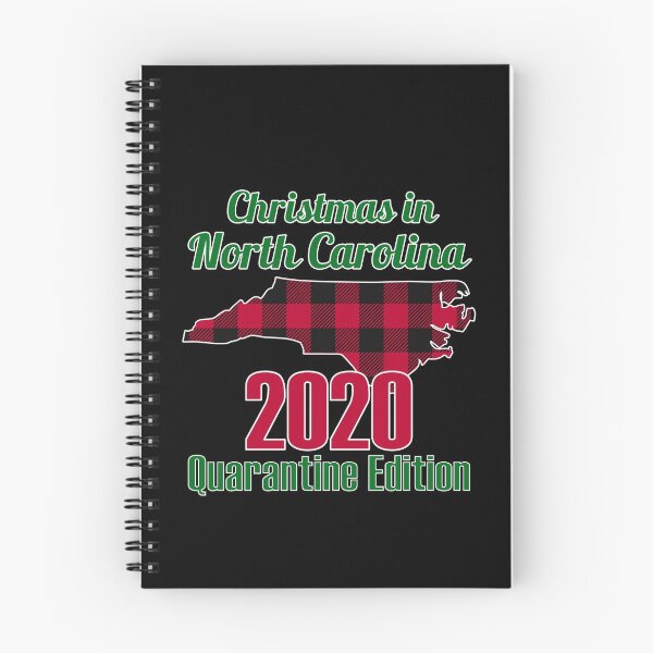 Item preview, 2020 North Carolina Quarantine Christmas - Matching Couples or Family Pajama designed and sold by LushCatDesign.