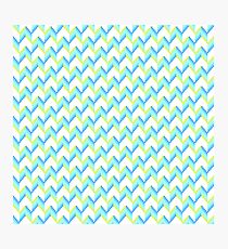 Knitted Pattern Photographic Print