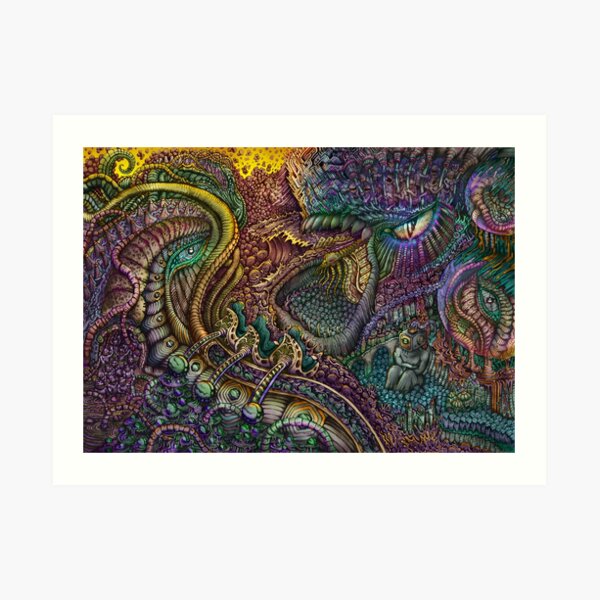 The Dream that Ate Itself Art Print