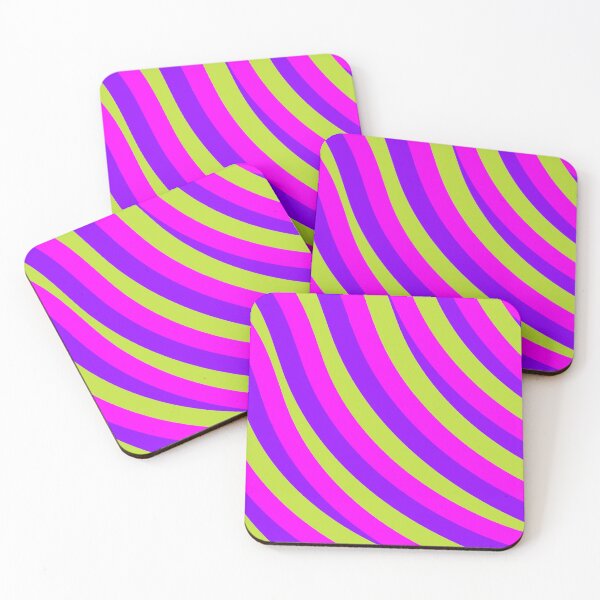 Item preview, Purple & Green Retro Pattern designed and sold by Bingo Muchacho.
