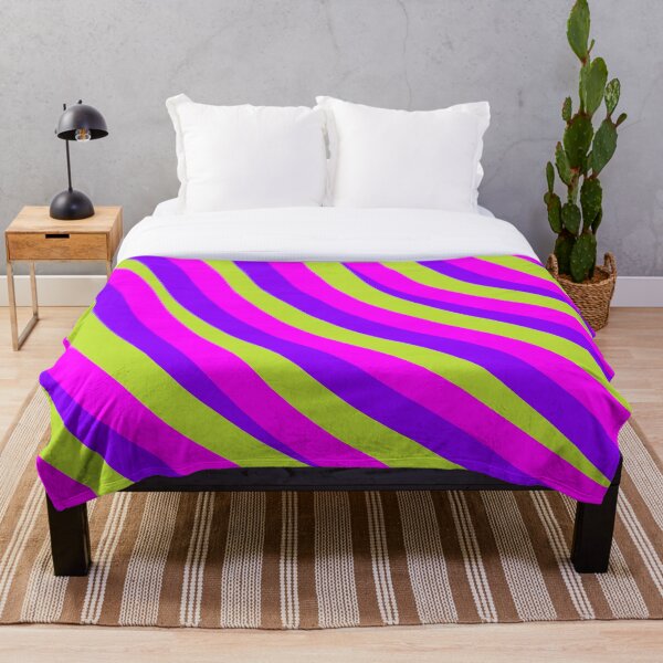 Item preview, Purple & Green Retro Pattern designed and sold by Bingo Muchacho.