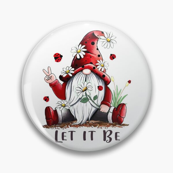 Item preview, Best Gift For Xmas Floral Gnome Let It Be T-Shirt designed and sold by paxue257.