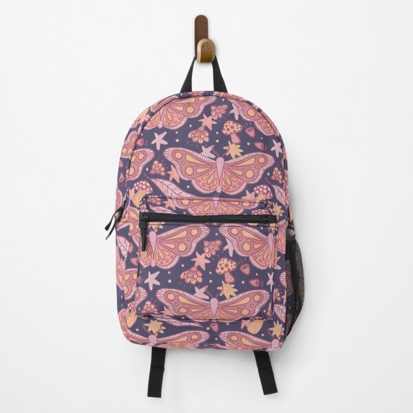 Item preview, Nighttime Pink Moths designed and sold by Amy Peel.