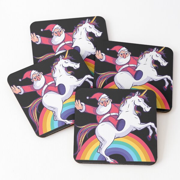 Item preview, Santa Claus Unicorn Christmas Xmas Gifts Shirt designed and sold by paxue257.