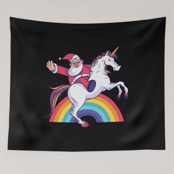 Item preview, Santa Claus Unicorn Christmas Xmas Gifts Shirt designed and sold by paxue257.