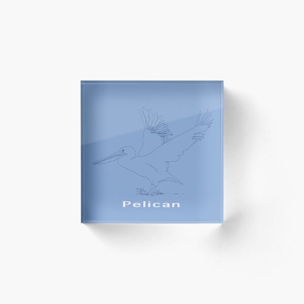 The Pelican Acrylic Block