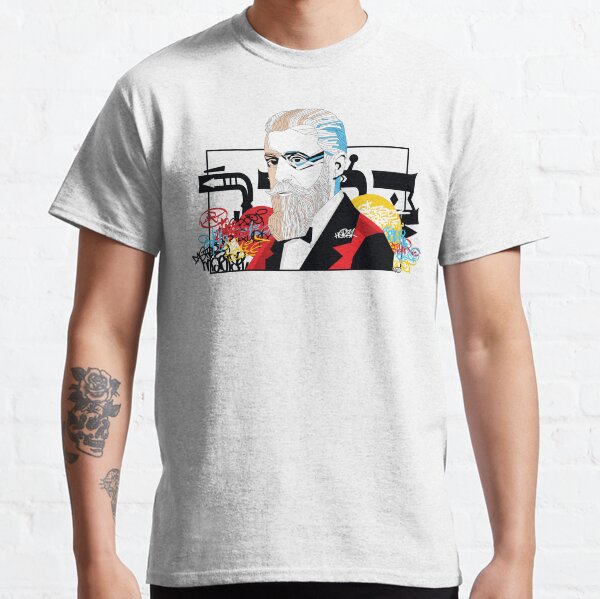 Theodor Herzl - Pop Art Israeli leader Classic T-Shirt