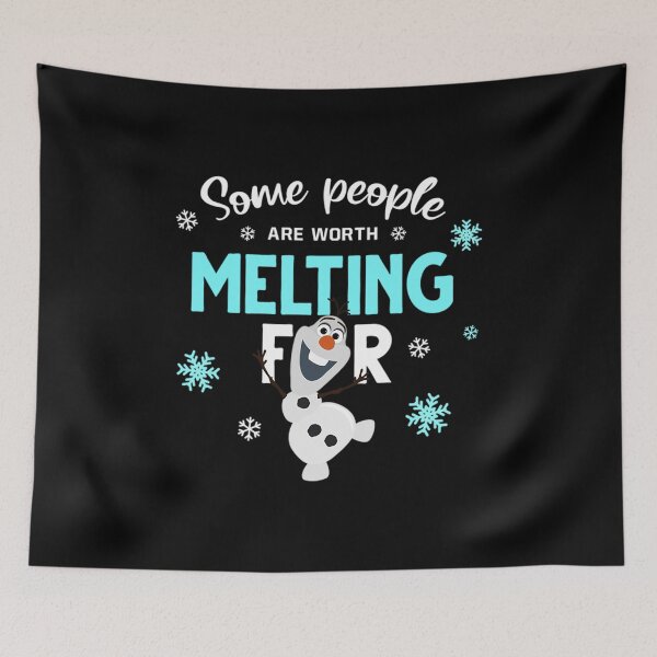 Item preview, Some people are worth melting for - Olaf T-Shirt designed and sold by paxue257.