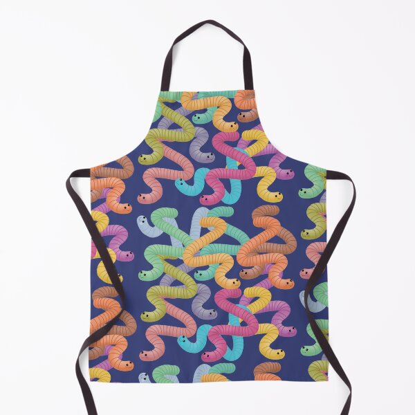 Item preview, Cute Colourful Wiggly Worms III designed and sold by VicEllisArt.