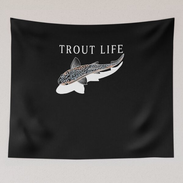 Item preview, Trout Life Is Fly Fishing Life for every Fishermen designed and sold by Cedinho.