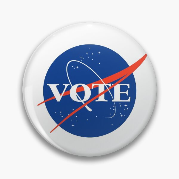 Item preview, VOTE NASA Logo designed and sold by MINES STICKERS.