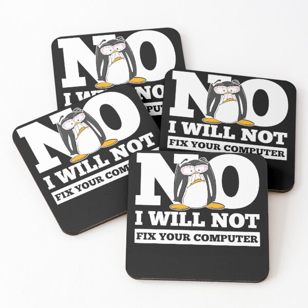 Item preview, No I Will Not Fix Your Computer for Programmers and IT Nerds designed and sold by Cedinho.