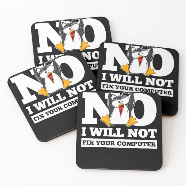 Item preview, No I Will Not Fix Your Computer for Programmers and IT Nerds designed and sold by Cedinho.