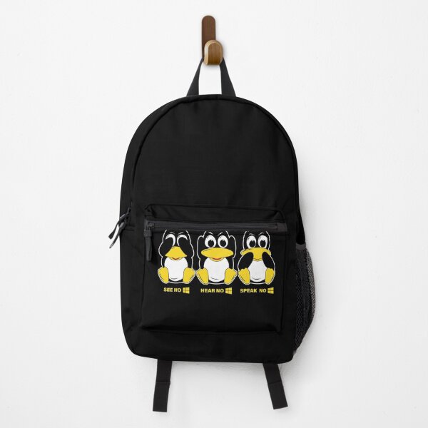 Item preview, See No, Hear No and Speak No Win for Linux Admins designed and sold by Cedinho.